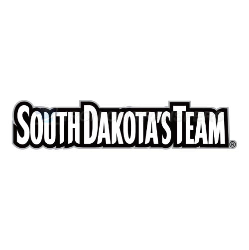 South Dakota Coyotes Iron-on Stickers (Heat Transfers)NO.6210